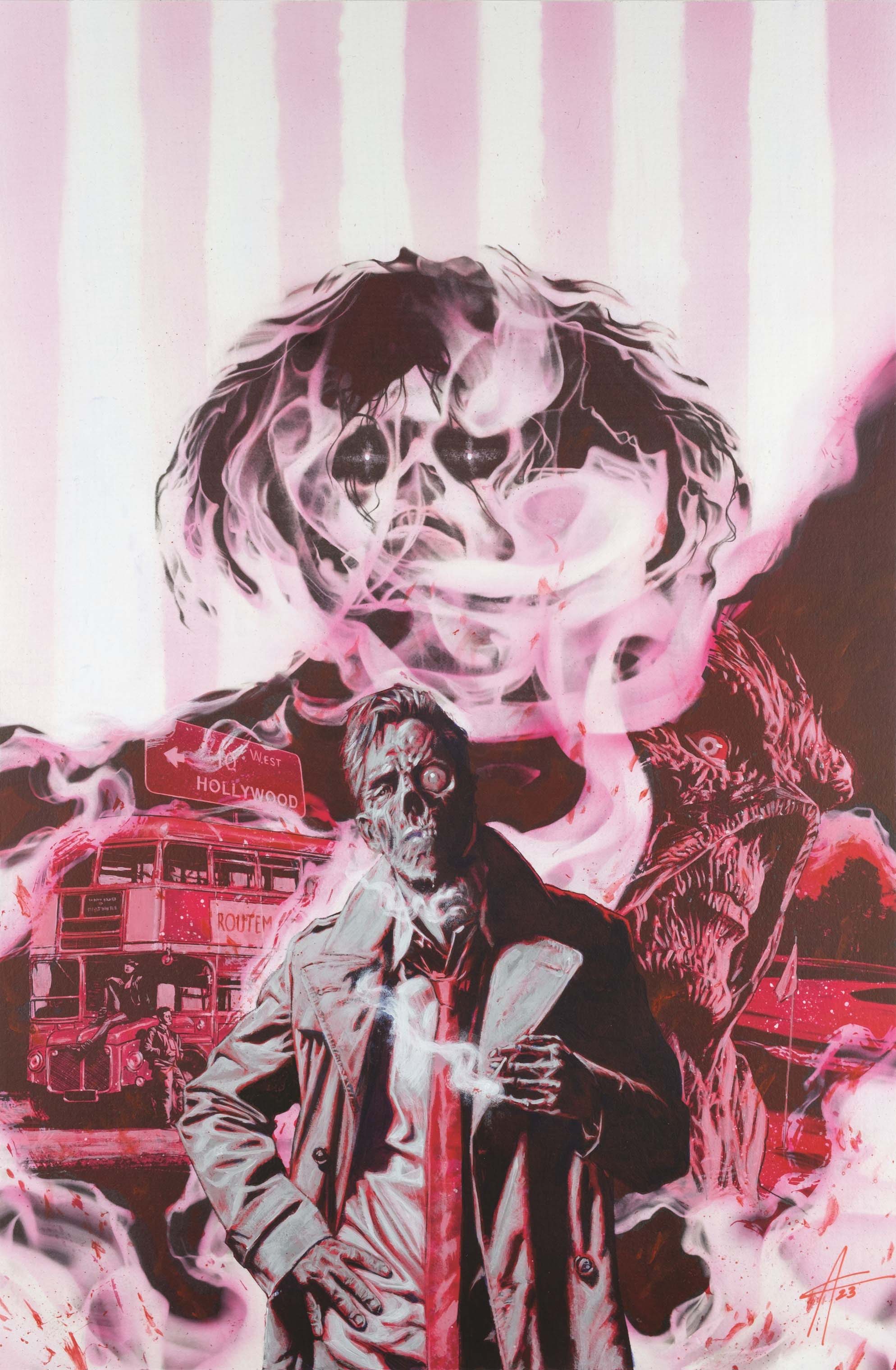 Art from Hellblazer: Dead in America