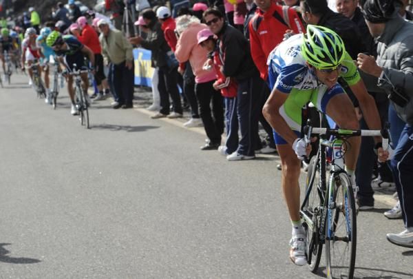 Vincenzo Nibali (Liquigas-Cannondale) attacked late on