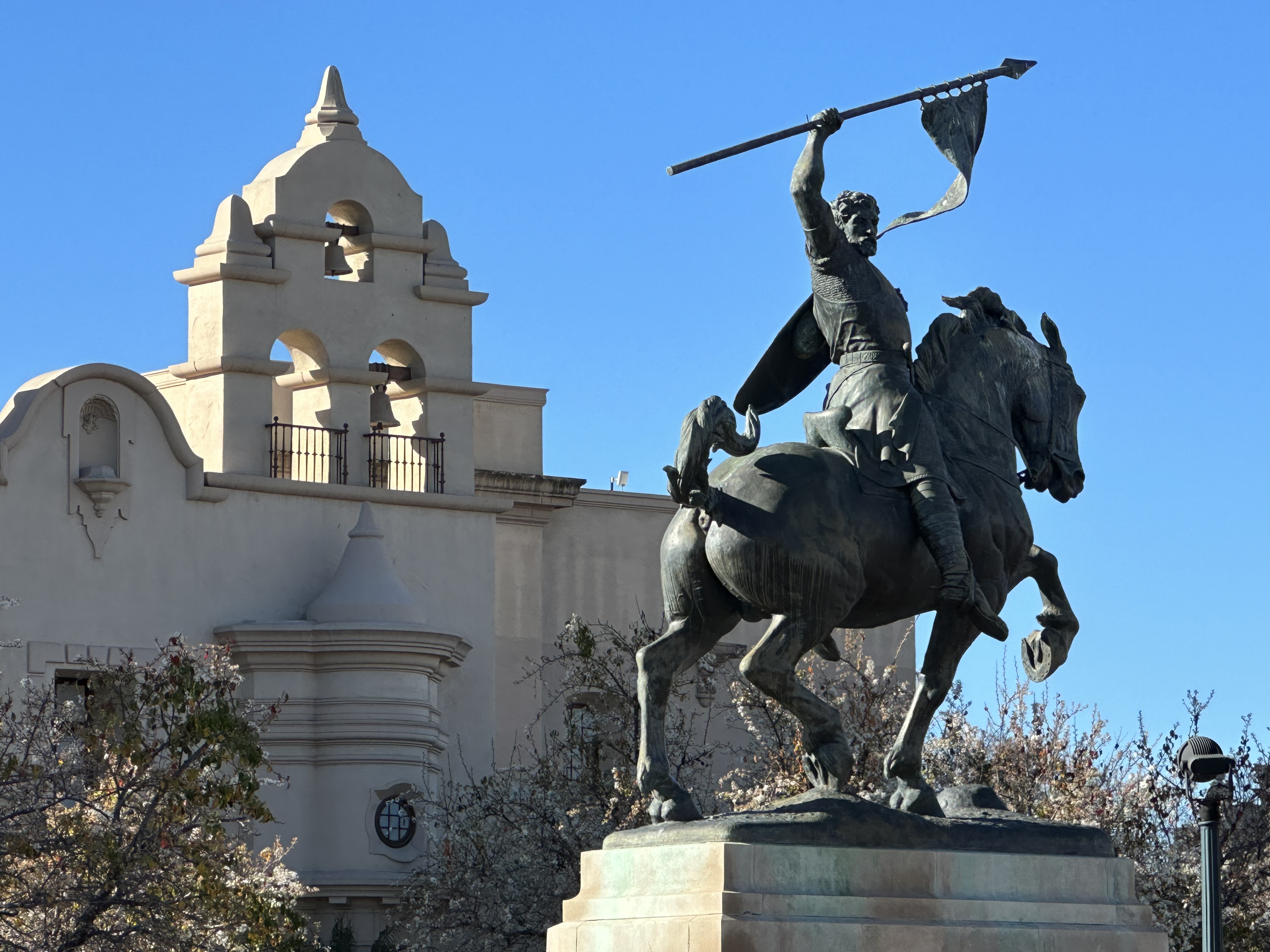 A statue at Balboa Park