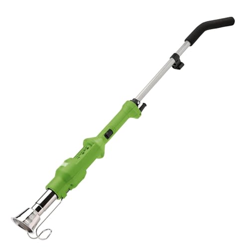 Draper 2000w Electric Weed Burner | 1.7m Cable Hot Air Garden &amp;amp; Allotment Weed Control | Multifunctional Weeding Lighter | Soft Grip Handle 2 Heat Set | 68696, Silver