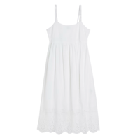 White Broderie Smock Midi Dress, £48 | River Island