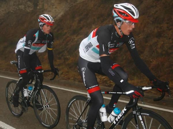 Andy Schleck and Jakob Fuglsang (RadioShack-Nissan)