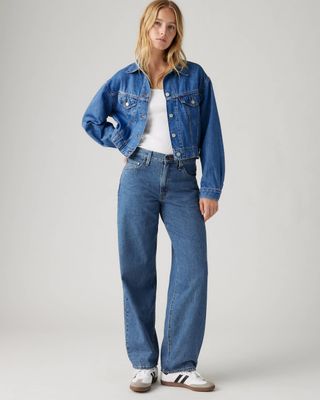 Levi's baggy dad jeans