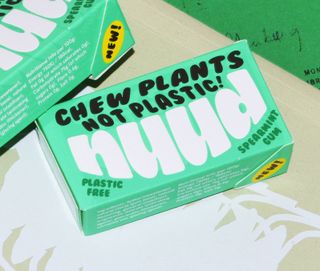Nuud chewing gum packaging