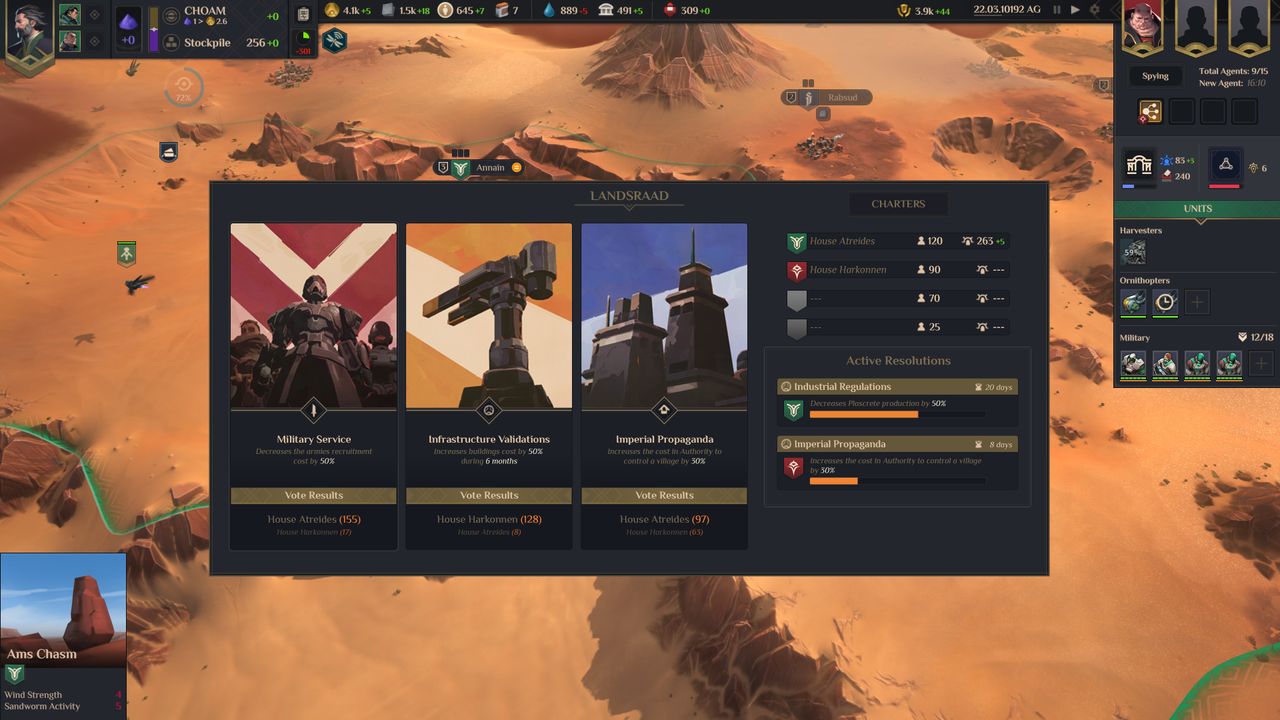 Dune Spice Wars 4X