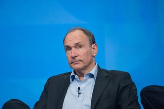 Sir Tim Berners-Lee at conference 