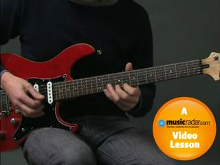 Watch out for clashing notes when playing blues