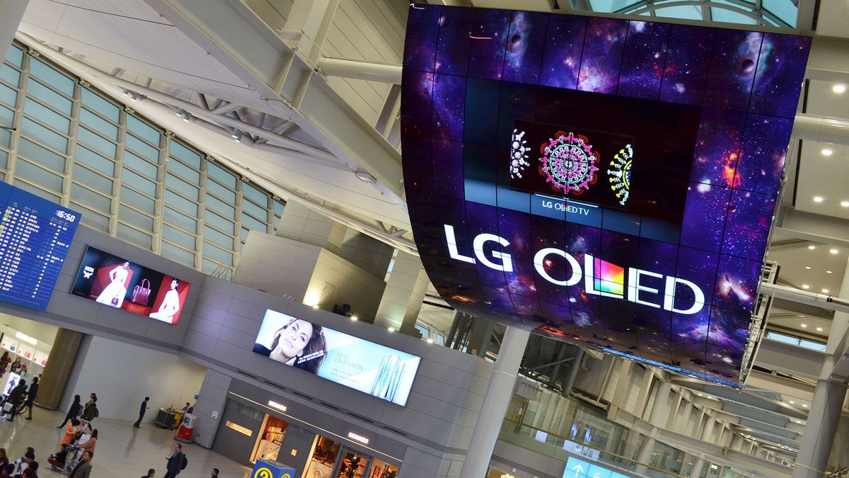 LG debuts world's largest OLED screen T3