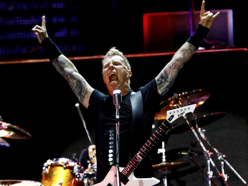 James Hetfield: amid all the love, he rolls out Hate Train