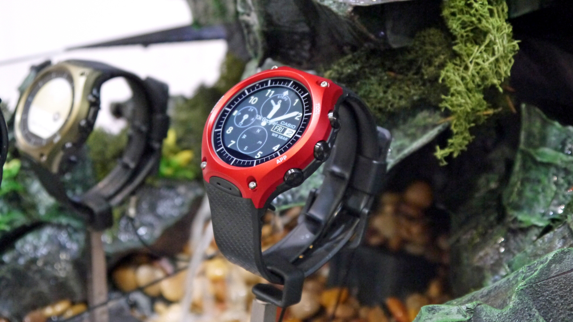 Casio Smart Outdoor Watch WSD-F10 Smartwatch Black WSD-F10BK - Best Buy