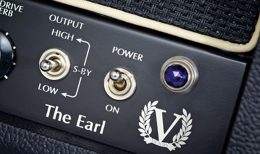 The clever three- position standby switch also gives access to full- and low-power options