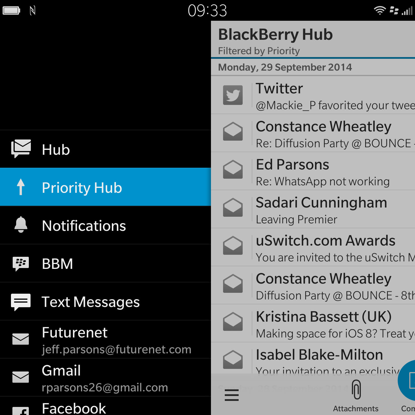 Interface and performance BlackBerry Passport review Page 3 TechRadar