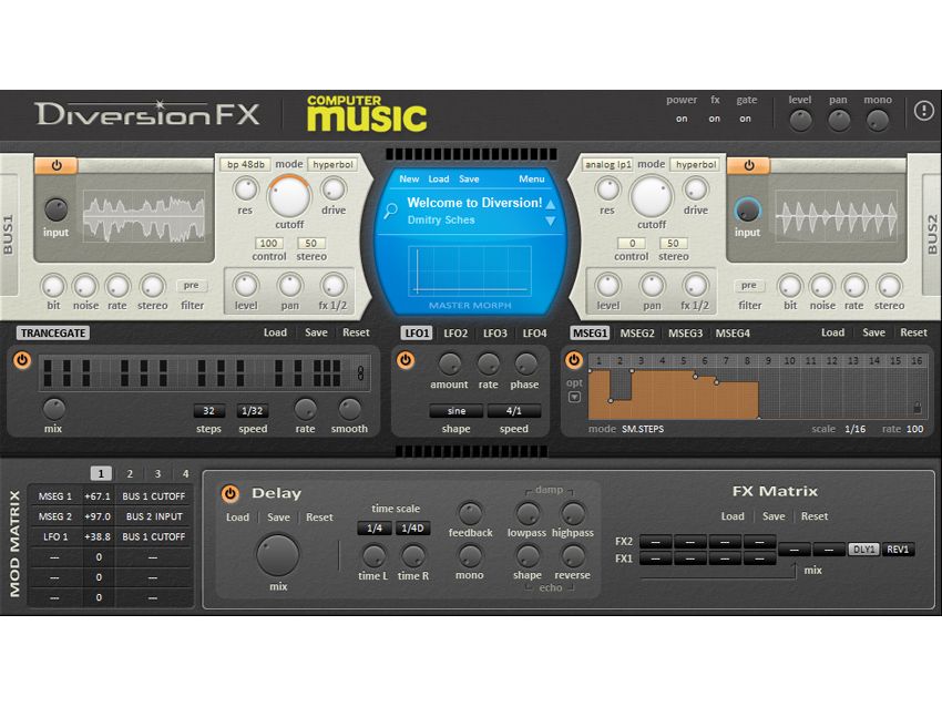 Get DiversionFX CM VST Plug-in With Computer Music | MusicRadar