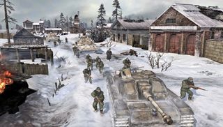 Company of Heroes 2 - Tanks and mens