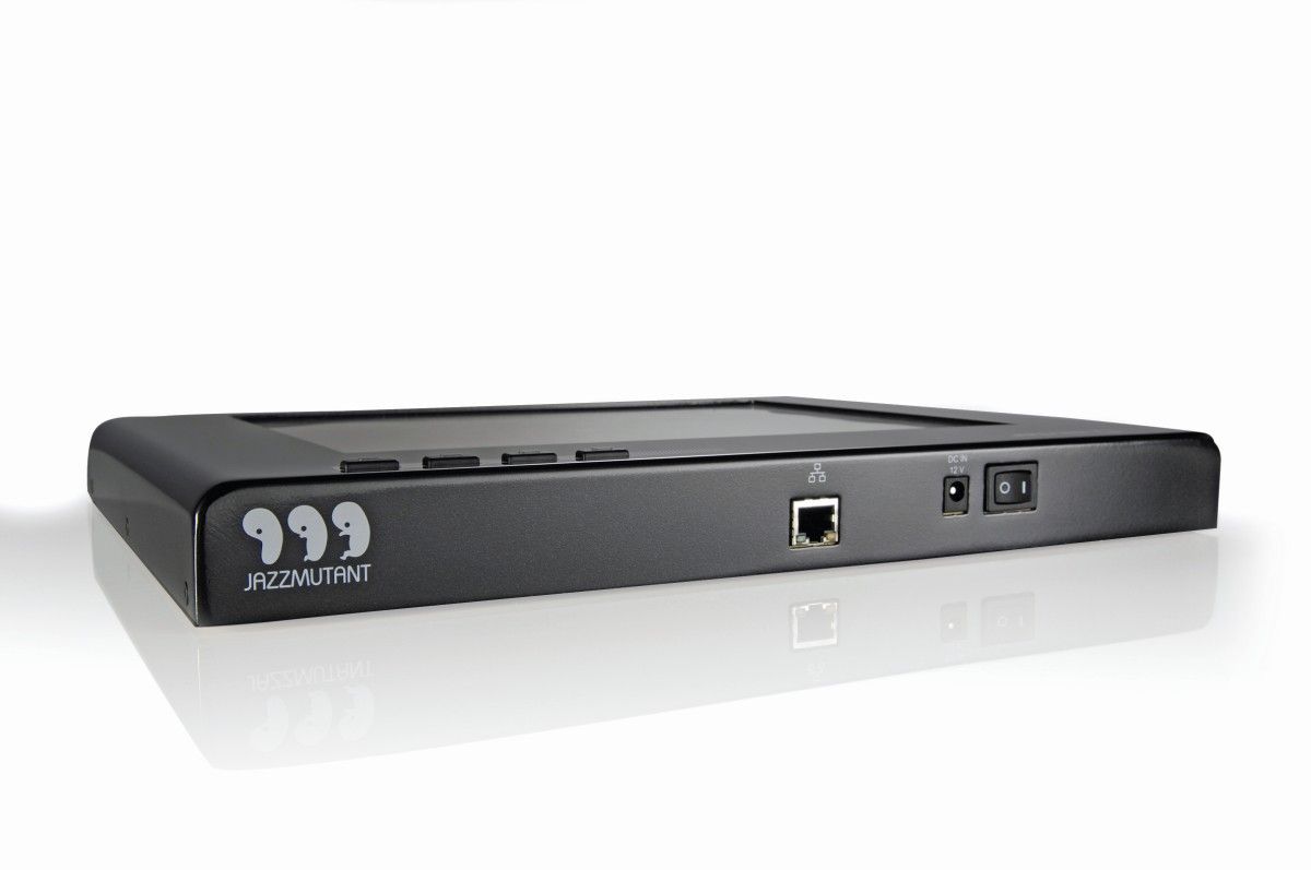 Communication with your computer is via Ethernet.