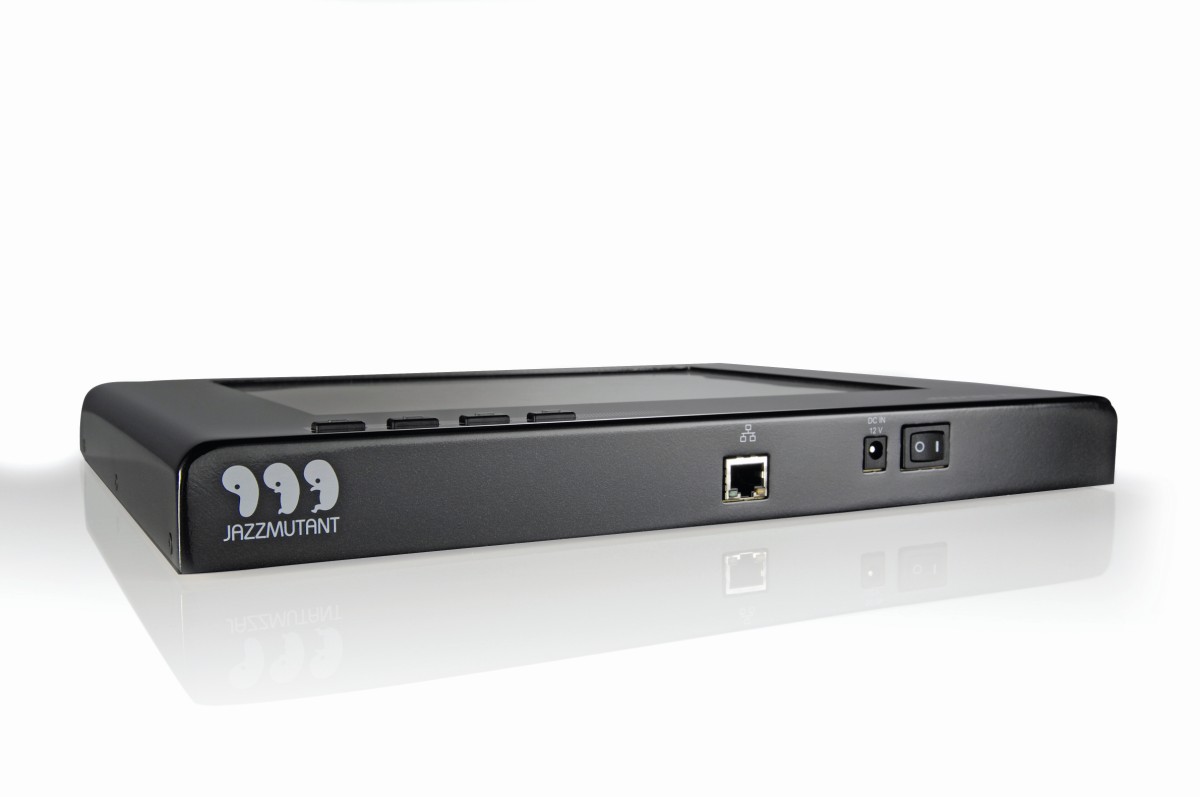 Communication with your computer is via Ethernet.