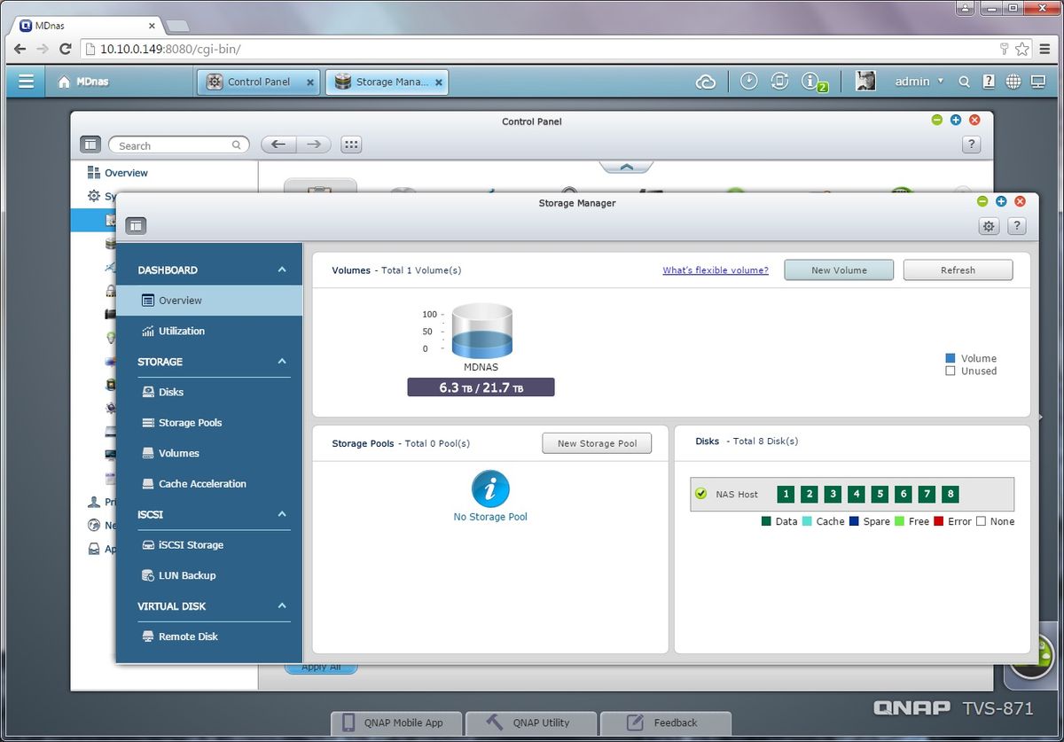 Qnap Tvs 871 Ui 2