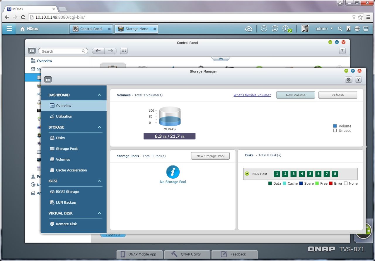 Qnap Tvs 871 Ui 2
