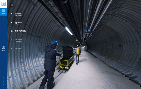 Take a trip inside a remote island - between Norway and the North Pole - where the future of our food supplies is stored.