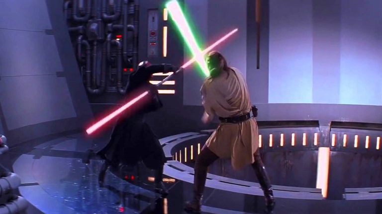 Darth Maul’s double-ended saber