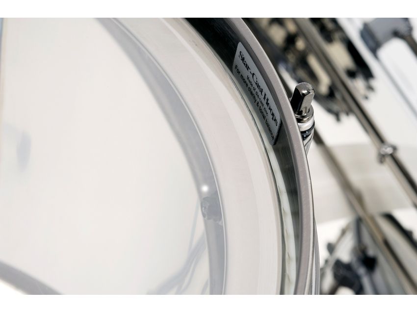 Tama&acute;s double-flanged Resonant Sound Edge is incorporated into all of the drums, with spectacular sonic results