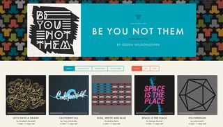 Cottonbureau.com shows how designers can embrace flux to great effect.