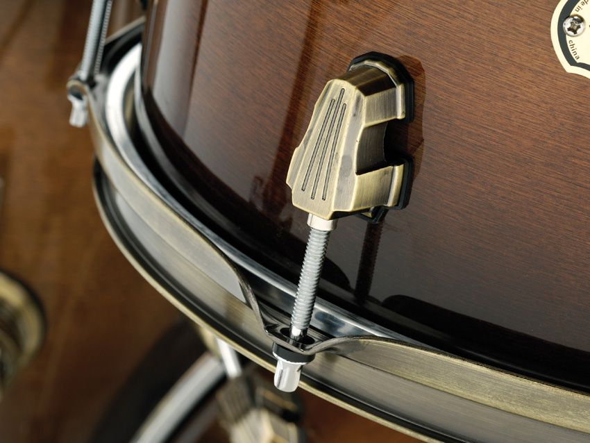 Ludwig's illustrious 100 year history is reflected in the design of the Epic's Classic Keystone lugs.