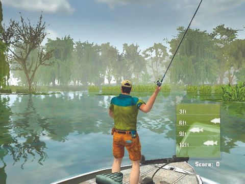 Rapala's Fishing Frenzy Wii Used