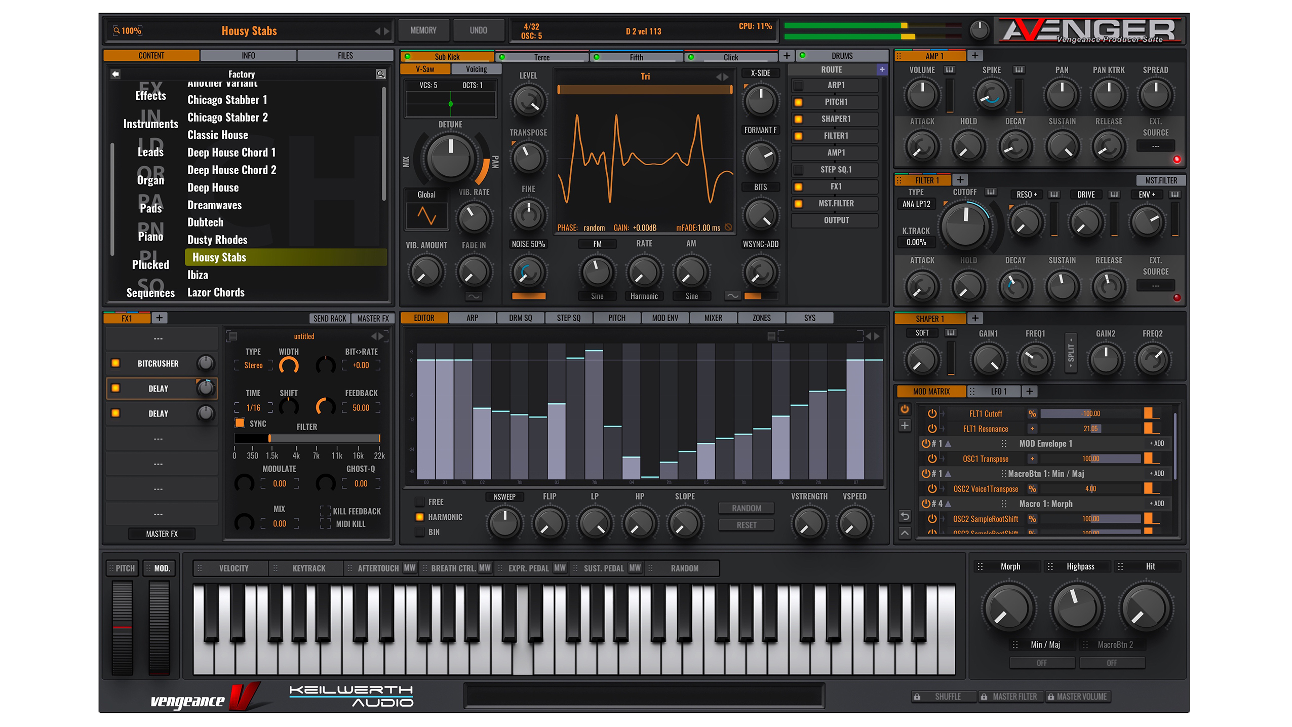 avenger vst