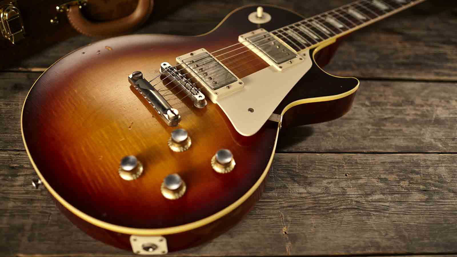 The finish is less dulled than on most VOS guitars