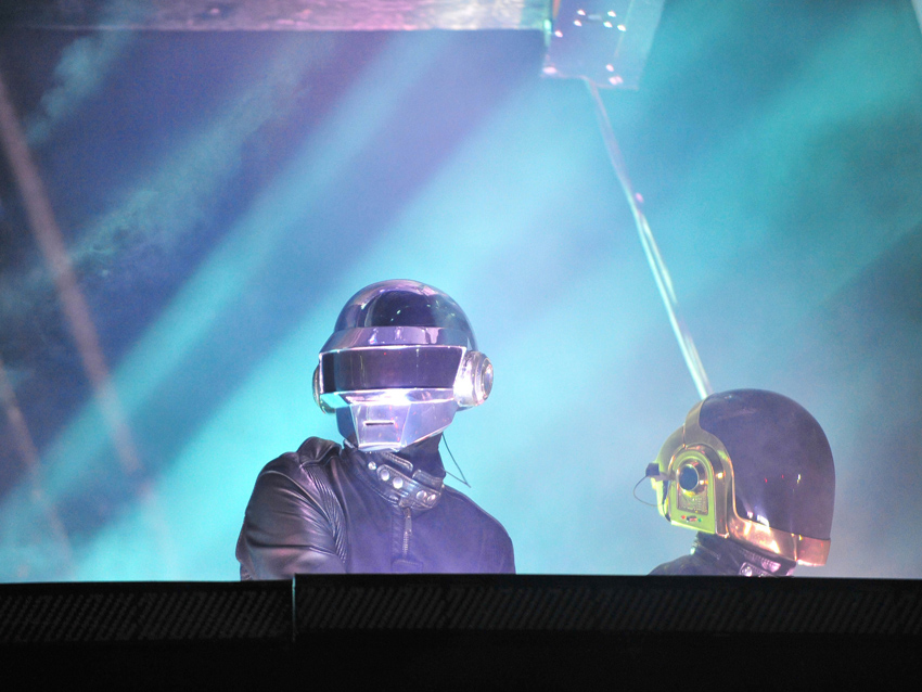 Daft Punk is playing at Nile&#039;s house, apparently.