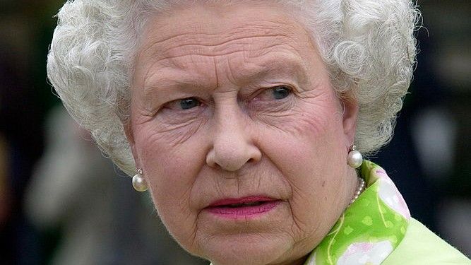 The Queen: 'Are you supposed to be looking as if you're enjoying yourself?