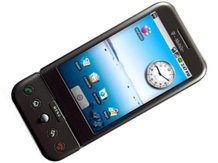 The T-Mobile G1 with Google is the first handset to access Android&#039;s Marketplace