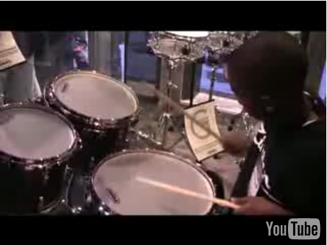 Could you play drums as well as Isiah Ulysses when you were ten?