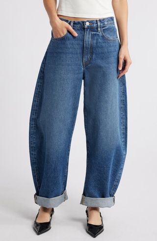 Bubble Nonstretch Baggy Jeans