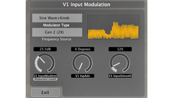 Excalibur relies heavily on modulators to do its thing, and as such, you can go very deep in setting them up