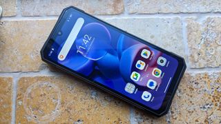 Doogee S200 during our review process