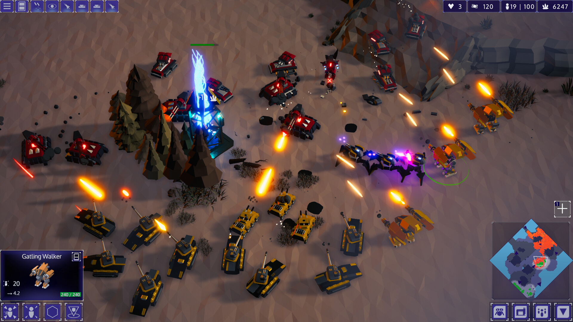 Here's an indie that takes classic RTS and runs it into the modern roguelike