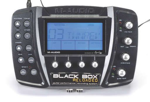 The Black Box offers a variety of esoteric guitar effects courtesy of Roger Linn