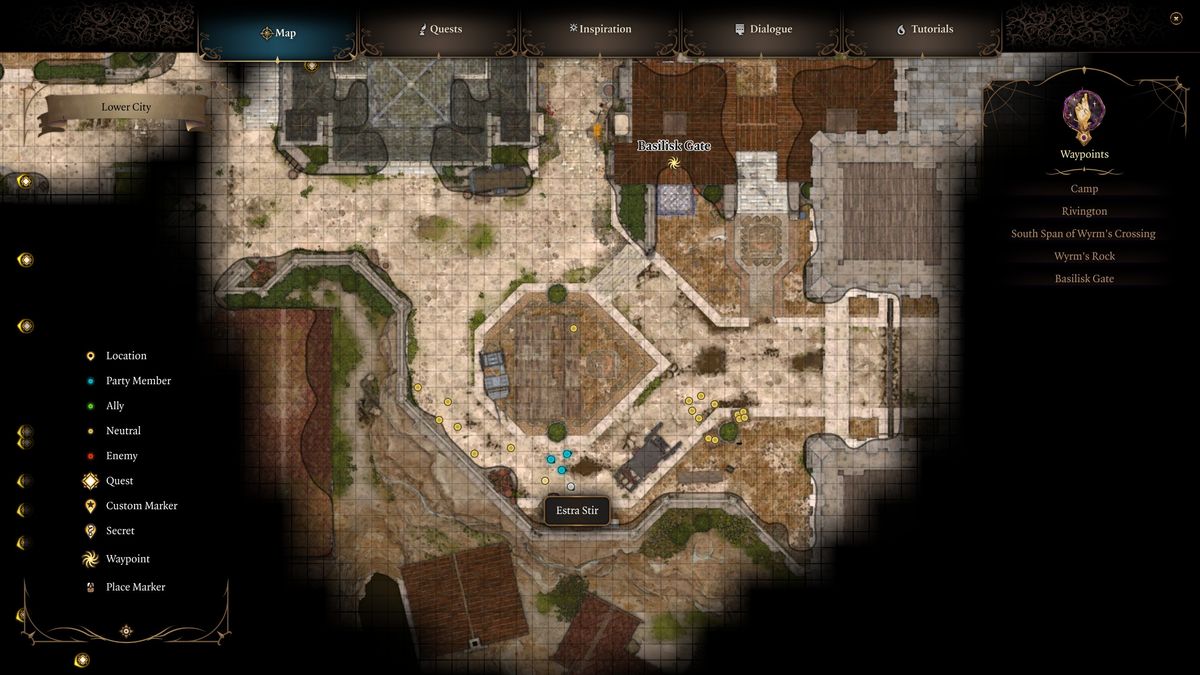 Baldur's Gate 3 Stop the Presses - Estra Stir location