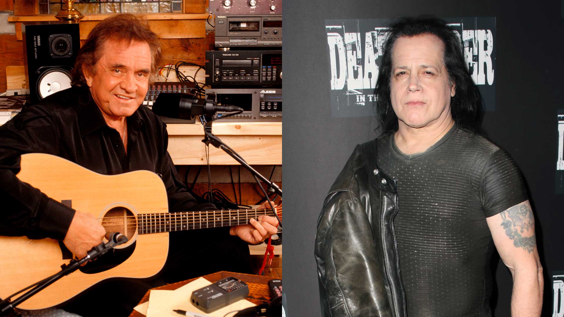 Johnny Cash and Glenn Danzig