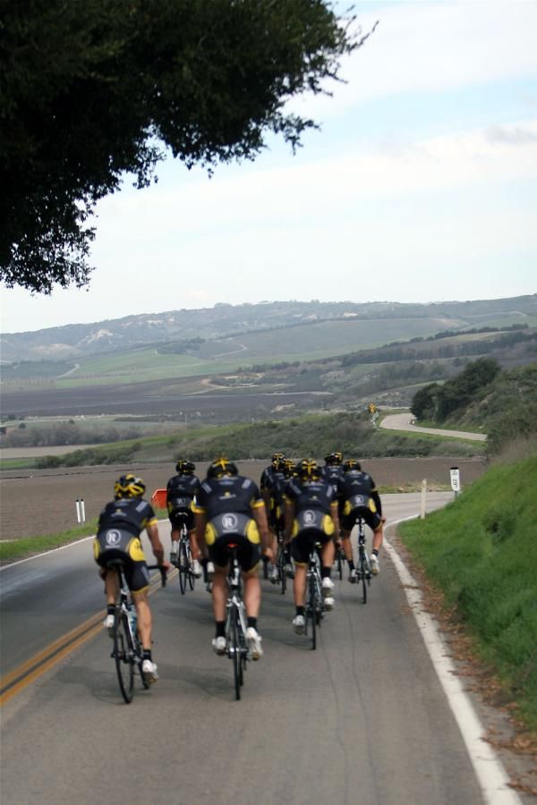 Trek-Livestrong: the view from behind