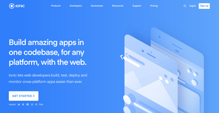 Ionic is a popular library of mobile-optimised CSS and JavaScript components