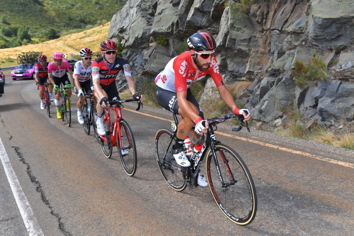 Thomas De Gendt in the break again