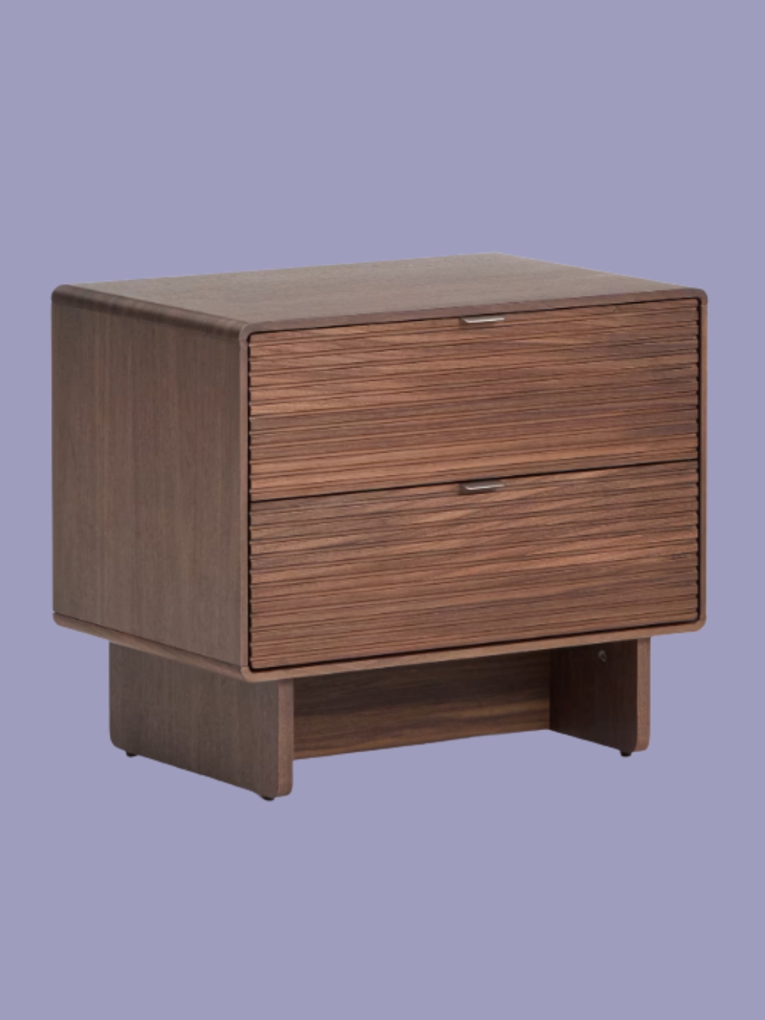 Kave Home, Norlen 2 drawer in Walnut Veneer