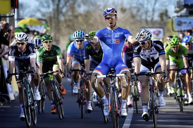 Nacer Bouhanni (FDJ) wins stage 1 of Paris-Nice
