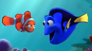 Marlin and Dory in Finding Nemo
