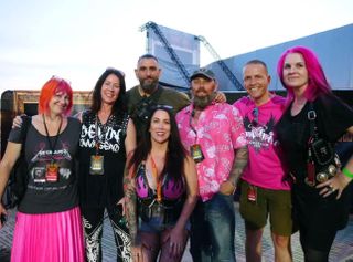 Michelle with the Bloodstock team