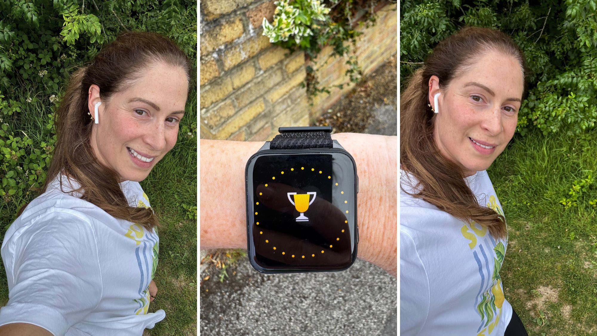 Health writer Anna Bartter trying the jeffing running method