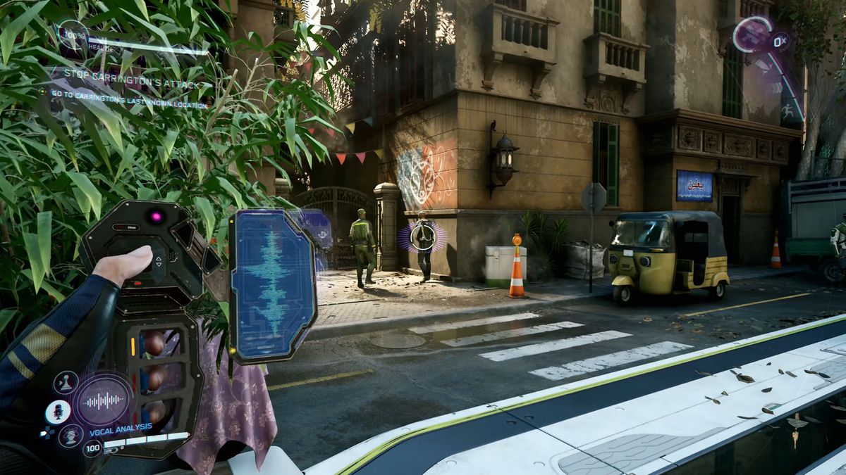 Perfect Dark trailer images in first person of stunning future Cairo arcology environments